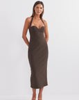 Socialite Halter Midi