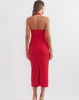 Socialite Halter Midi